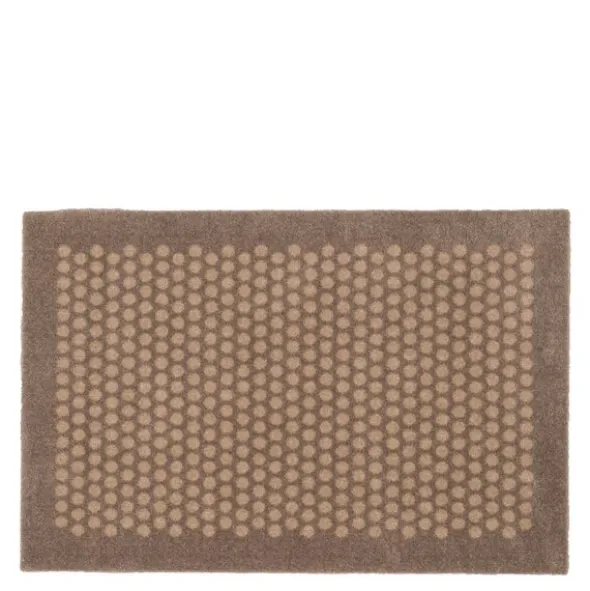 Dot golvmatta 90x60 cm sand/beige