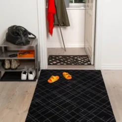 Dot skobricka mellan 48x38x3 cm svart