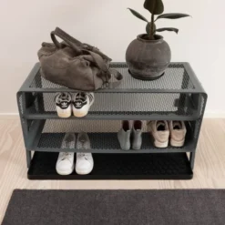 Dot skobricka stor 88x38x3 cm svart