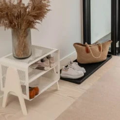 Dot skobricka stor 88x38x3 cm svart