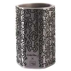 Double-Wall Cooler vinkylare Keith Haring stål/svart