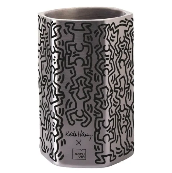 Double-Wall Cooler vinkylare Keith Haring stål/svart