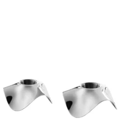 Drift Ljusstake 3,5 cm 2-pack Rostfritt stål