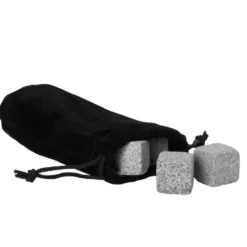 Drink Collection whiskystenar med tång 8-pack granit
