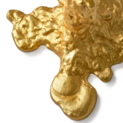 Drip Ljusstake 32 cm Guld