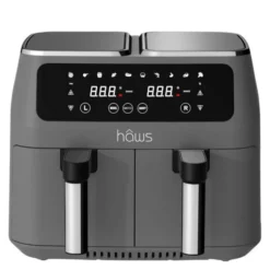 Dubbel airfryer 2 x 4 L 2800W med beläggning