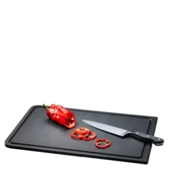 Duracore skärbräda med ränna 44x29,8 cm svart