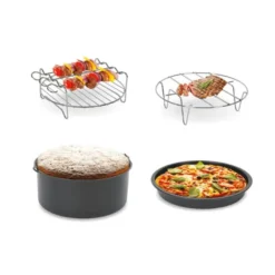 Easy Fry airfryer accessories XXL svart
