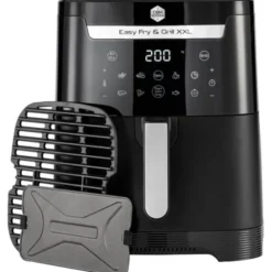 Easy Fry & Grill XXL 2-i-1 airfryer AG8018S0 Svart