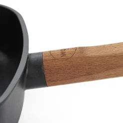 ECO Logic QXR stekpanna 28 cm trähandtag fyrkantig
