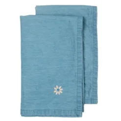 Eden denim servett 45x45 cm 2-pack blå
