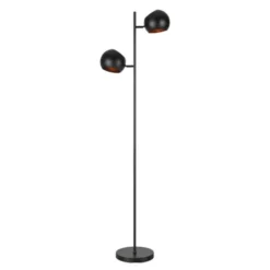Edgar golvlampa 145 cm svart