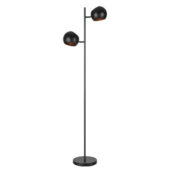 Edgar golvlampa 145 cm svart