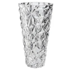 Elegant Vas Kristallglas Konisk 24,5 cm