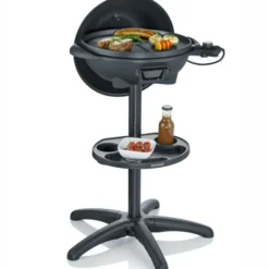 Elektrisk klotgrill med lock PG8541 2000W svart