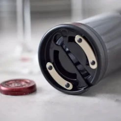 Elektrisk vinöppnare mattsvart
