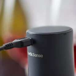 Elektrisk vinöppnare mattsvart