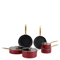 Element grytset 10 delar bordeaux
