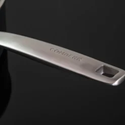 Element traktörpanna keramisk med glaslock 28 cm svart