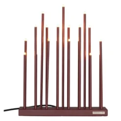 Elflugan Ljusstake Original 32x8 cm Oxidröd