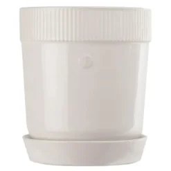 Elise Örtkruka 11 cm Vit