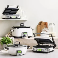 Elite kontaktgrill blank svart