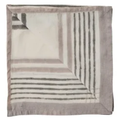 Ella tygservett 50x50 cm Grey checkered