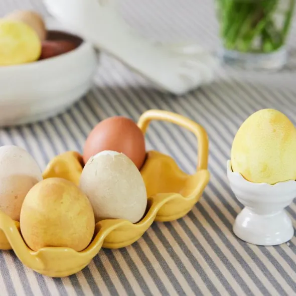 Ellen Äggkopp 5 cm 2-pack Benvit