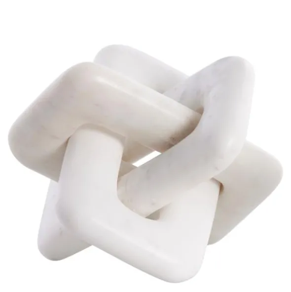 Ellia dekoration 15 cm vit