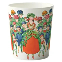 Elsa Beskow August mugg 28 cl vit