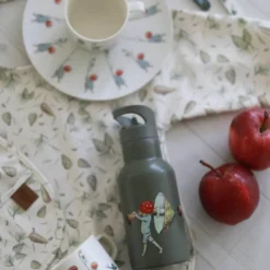 Elsa Beskow långärmad haklapp Tomtebobarnen