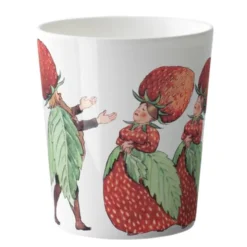 Elsa Beskow Mugg 28 cl Familjen Jordgubbe