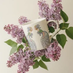 Elsa Beskow mugg med handtag 40 cl Lilac