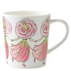 Elsa Beskow mugg med öra 40 cl rose