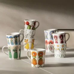 Elsa Beskow Mugg/öra 40 cl Farbror Blå