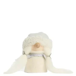 Elsa tomte 11 cm vit