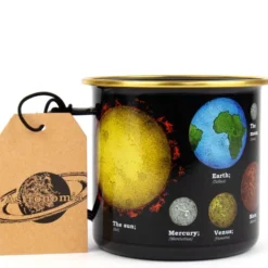 Emaljmugg 50 cl astronomi
