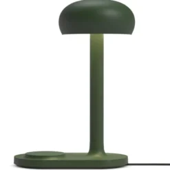 Emendo lampa med trådlös Qi-laddare 29 cm emerald