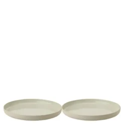 Emma Tallrik 19 cm 2-pack Grå