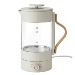 Emma vattenkokare 1,2 L clear/steel