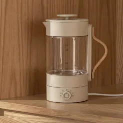 Emma vattenkokare 1,2 L clear/steel