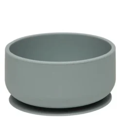 Enkei barnskål med sugpropp 12 cm Dusty Blue