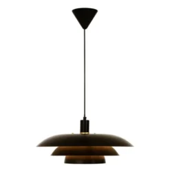 Epsilon taklampa 45 cm svart