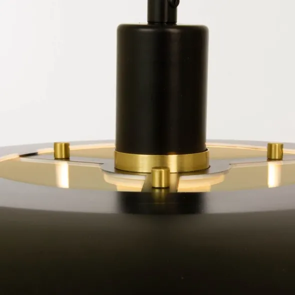 Epsilon taklampa 45 cm svart