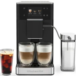 espressomaskin helautomatisk KF4 med iskaffe-funktion 5KES8454 matte black