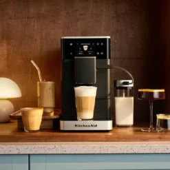 espressomaskin helautomatisk KF4 med iskaffe-funktion 5KES8454 matte black