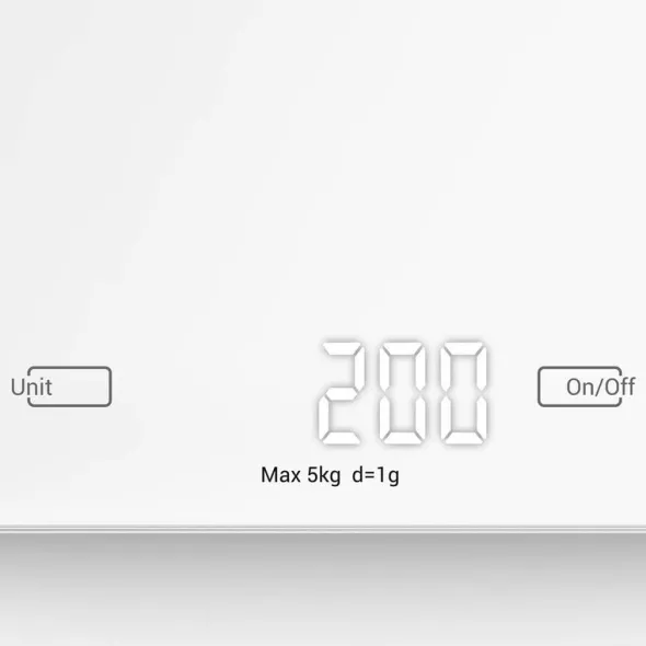 Essential 2 köksvåg 5 kg vit