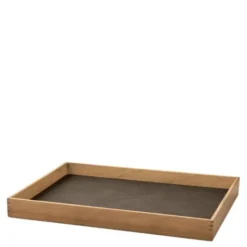 Even teak bricka medium 28x36 cm nupo kaviar