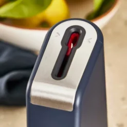 EverSharp Pro kockkniv 16,5 cm med knivblock mörkblå