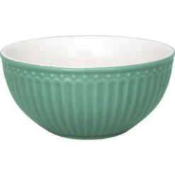 Everyday Alice frukostskål 45 cl dusty green